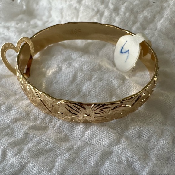 Gold filled toddler bangle